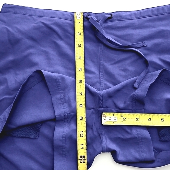L.L.  Bean Women's Activewear Shorts Purple Tie Waist 3.5" Inseam Sz Small Reg - Picture 13 of 13